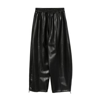 Pinko Pinko, Dames, Broeken, Zwart, Maat: XS Poliester