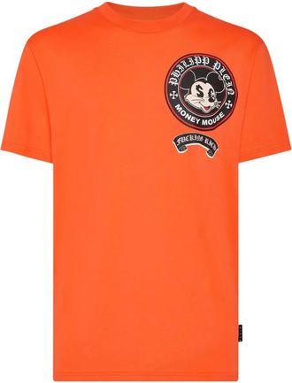 Philipp Plein T-shirt Money Mouse - Arancione