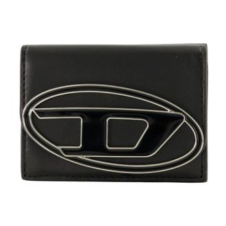 Diesel Wallets & Cardholders, female, Black, Size: ONE SIZE 1DR Trifold Wallet