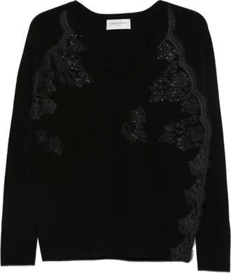 Ermanno Scervino Set Regalo Berretto e Guanti Carlton - - Knitwear - Donna - Nero - L