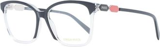 Pucci Zwarte vierkante optische monturen met demo lenzen - Dames - Brillen - Zwart - ONE Size - Accessoires