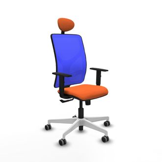 Piqueras y Crespo Silla De Oficina Piqueras Y Crespo Motilla Azul Espuma Alta Calidad