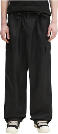 Kenzo Boke Flower 2.0 Cargo Jogpant - Heren - Wijde Broeken - Zwart - L - Polyester - Broeken