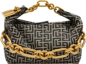 Balmain Handbags, female, Black, Size: ONE SIZE Sync Mini Bag