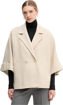 Gaud&igrave; Cappotto Corto Doppio Petto - - Coats - Donna - Beige - M