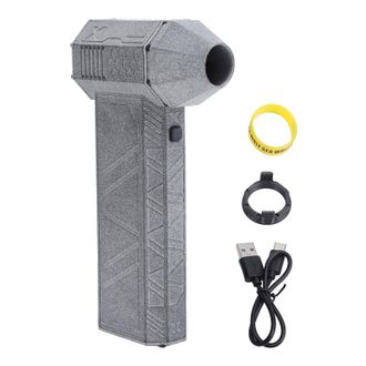 OEM Soplador De Aire El&eacute;ctrico Recargable, Sin Escobillas Y De Alta Potencia (150.000 Rpm) Para Camping Y Deportes Al Aire Libre (gris)