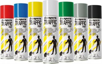 OEM Spray De Marcado De Suelos Traffic Paint 500ml Verde (pack De 12)