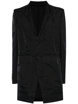 Rick Owens Blazer monopetto - Nero