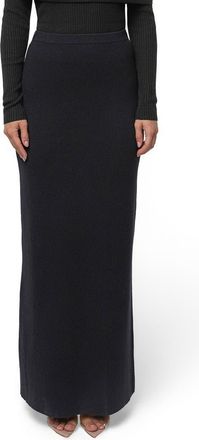 JLUXLABEL London Knit Maxi Skirt in Black at Nordstrom, Size X-Small