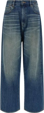 R13 Venti Jean - Dames - Loose Fit Jeans - Blauw - W30 - Katoen - Jeans