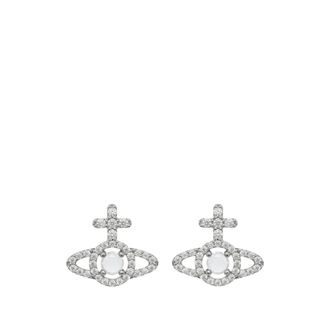 Vivienne Westwood Olympia Oorbellen - Dames - Oorbellen - Grijs - ONE Size - Accessoires