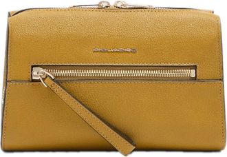 Piquadro Tassen, Dames, Geel, ONE Size, Katoen, Patricia Clutch
