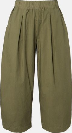 Velvet Sophia cotton poplin wide-leg pants