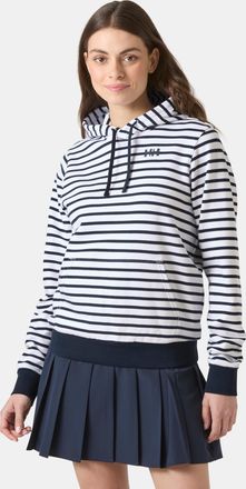 Helly Hansen Kapuzensweatshirt HELLY HANSEN W CORE GRAPHIC HOODIE, Damen, Gr. XL, wei&szlig; lifest, Obermaterial: 100% Baumwolle, Sweatshirts Kapuzensweatshirt, mit Kap