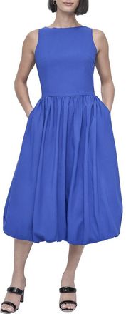DKNY Boat-Neck Bubble Dress
