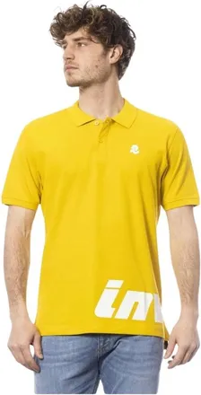 Invicta Tops, Heren, Geel, S, Katoen, Poloshirt met korte mouwen