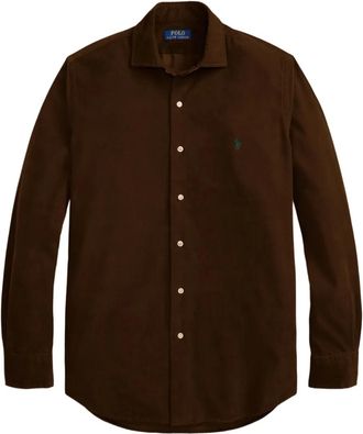 Polo Ralph Lauren Camicia a coste - Marrone