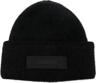Jacquemus Gros Grain Hat - Heren - Hoeden - Zwart - ONE Size - Accessoires