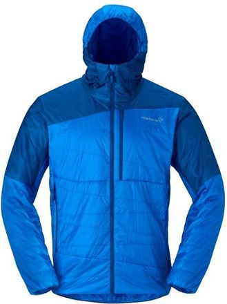 Norrøna Falketind Thermo40 Hood Kunstfaserjacke für Herren | blau