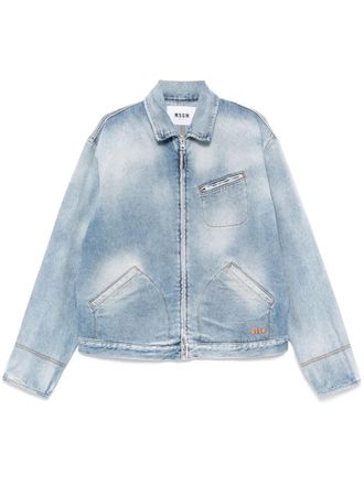 Msgm Denim jack - Blauw