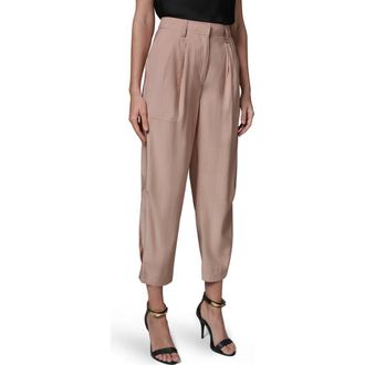 DKNY Pleated Crop Pants in Umbria at Nordstrom, Size 12