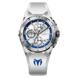 Technomarine Ocean Chronograph Quartz Silver Dial Mens Watch TM-318136