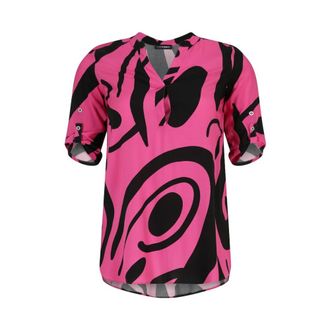 Doris Streich Dames, Blouses & Shirts, Roze, Maat: M