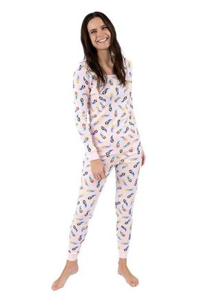 Leveret Womens Cotton Matching Family Pajamas, Dream Weaver Prints in Mermaid at Nordstrom, Size X-Large