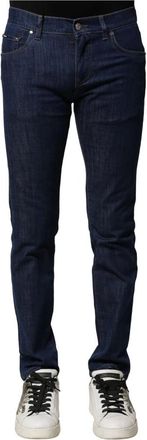 Dolce & Gabbana Blauwe Skinny Denim Jeans - Heren - Skinny Jeans - Blauw - S - Denim - Jeans