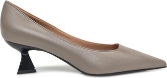 Roberto Festa Milano Arnet Pump - Dames - Pumps - Grijs - 35 1/2 EU - Leer - Schoenen