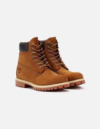 Timberland Mens Timberland 6 Inch Premium Mens Rust Boots - Brown - Size: UK 6 / eu 39.5 / us 6.5