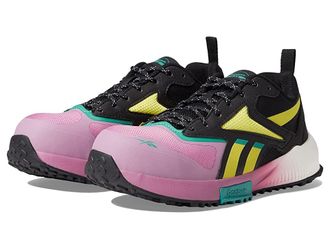Reebok Lavante Trail 2 Work EH Comp Toe Womens Shoes Black/Yellow/Pink : 6.5 D - Wide, Textile