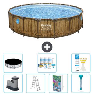 Bestway Piscina Bestway Power Steel Redonda - 549x122 Cm - 8-piezas S574