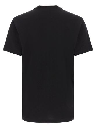 Dolce & Gabbana Logo-Patch Cotton Jersey T-Shirt - Black