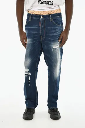 Dsquared2 Jeas Stonewashed Con Elastico in Vita 19cm Dsquared2
