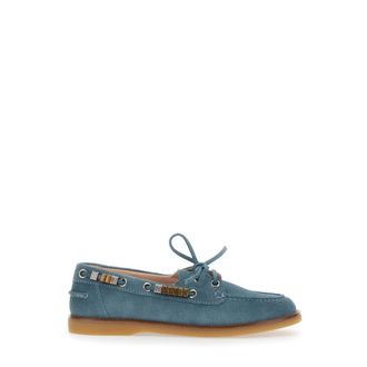 Pinko Boat Shoes, female, Blue, 7 UK, Grace Loafers