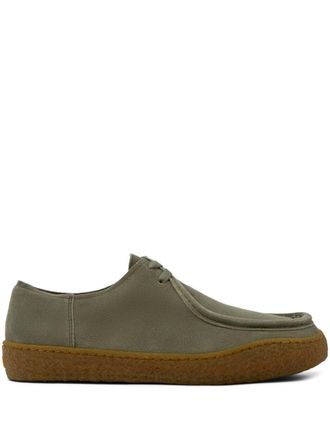 Camper Peu Terreno shoes - men - Recycled Polyester/Rubber/Nubuck Leather - 44 - Green