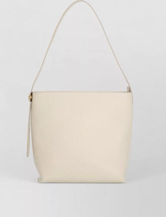 Coccinelle tote bag pebbled leather adjustable strap