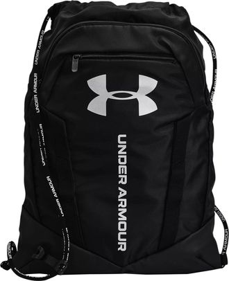 Under Armour Undeniable Sackpack Black Metallic Silver 1369220-001