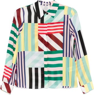 Alice & Olivia Willa shirt - Green