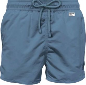 MC2 Saint Barth Mens Lightening Pantone Swim Shorts In Dusty Blue
