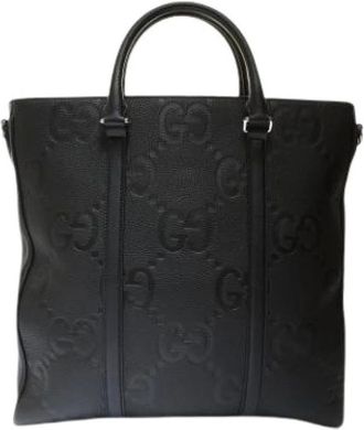 Gucci Pre-owned Tote Bags, female, Black, Size: ONE SIZE Pre-owned Vintage Tote Bag