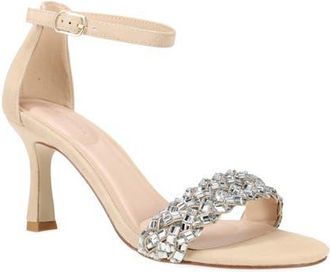 Pelle Moda Heidy Ankle Strap Sandal in Latte at Nordstrom, Size 9.5