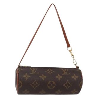 Louis Vuitton Pre-owned Mini Bags, female, Brown, Size: ONE SIZE Pre-owned Canvas Mini Bag