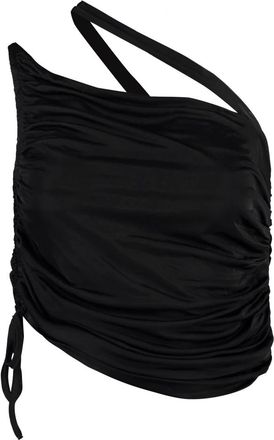 ADĀMO Andrea Adamo Mujer, Camisetas, Negro, Talla: L