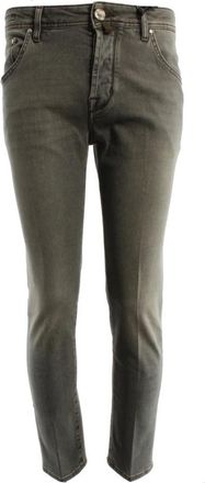 Jacob Cohen Scott Slim-fit Jeans - Heren - Slim Fit Jeans - Grijs - W33 - Katoen - Jeans