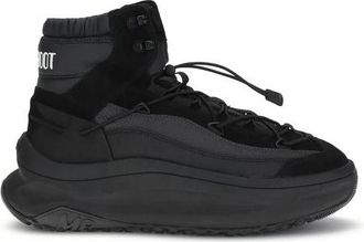 Moon Boot Moon 247 Xlace Sneakers - Heren - Sneakers - Zwart - 44 EU - Leer - Schoenen