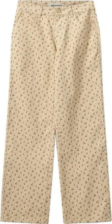 Sofie Schnoor Antiekwit Broek Snos 607 - Dames - Straight fit broeken - Beige - S - Broeken