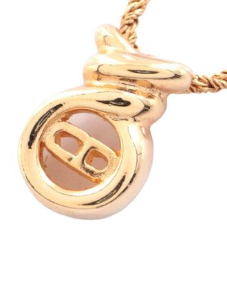 Dior Gold-Plated Cd Logo Necklace (Authentic Pre-Loved)