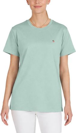 Dalix Womens Lil Peach Jersey Tee in Dusty Blue at Nordstrom, Size Xx-Large
